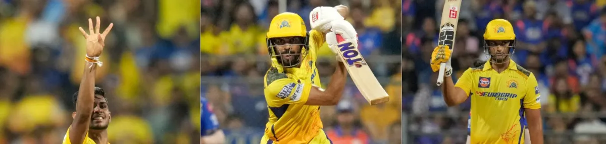 Mumbai Indians vs Chennai Super Kings - Pathirana seals defence in Mumbai night