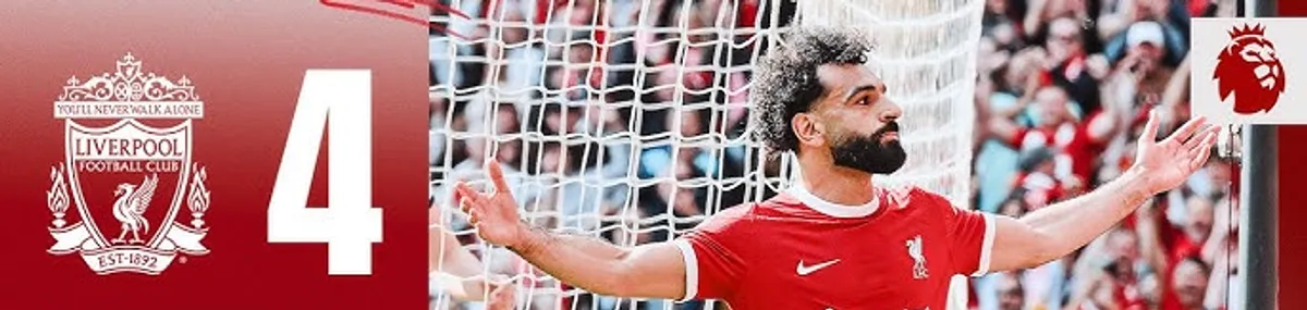Liverpool vs. Tottenham Hotspur 4-2: Premier League – Brief Recap