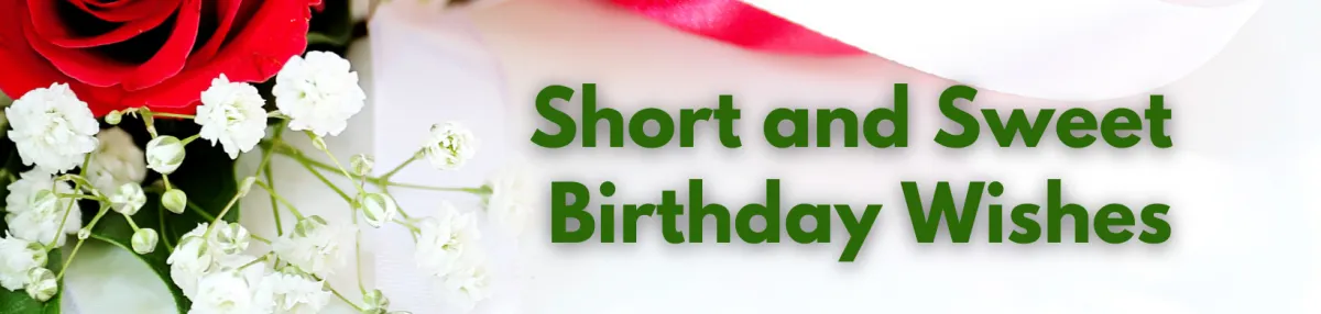  Heartfelt Birthday Wishes: Short and Sweet Messages to Celebrate Your Special Day