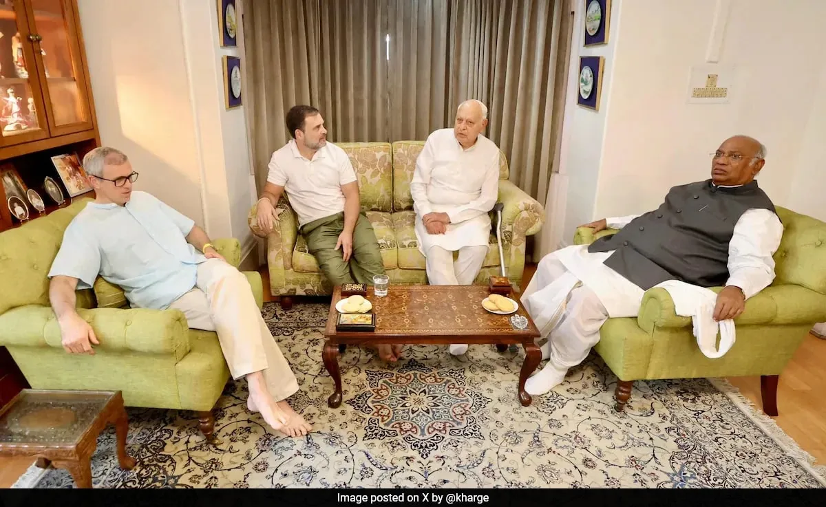 National Conference Secures Majority in Jammu and Kashmir with Support from 4 Independents