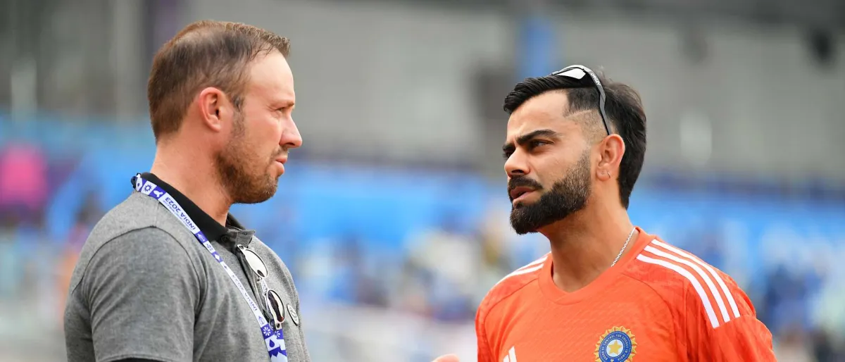 Celebrating AB de Villiers: A Tribute from Virat Kohli