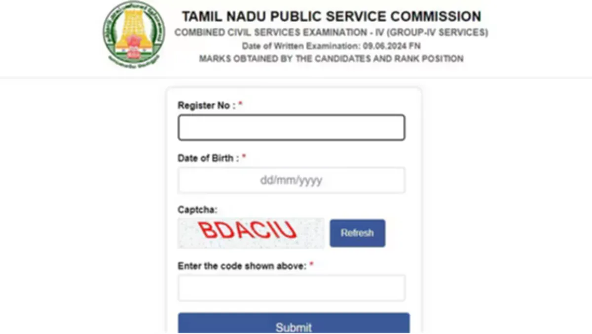 TNPSC Group 4 Result 2024 Announced: Here’s How to Check Your Score and Download Your Scorecard