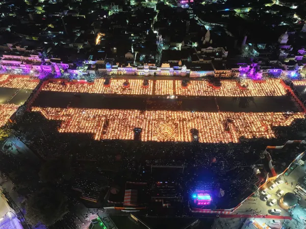 Ayodhya’s Record-Breaking Deepotsav: 25 Lakh Diyas Illuminate the Sarayu