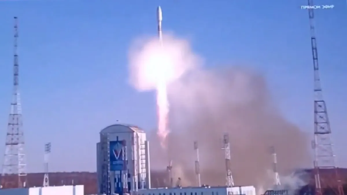 Iranian Satellites Among Dozens Launched Aboard Russia’s Soyuz Rocket