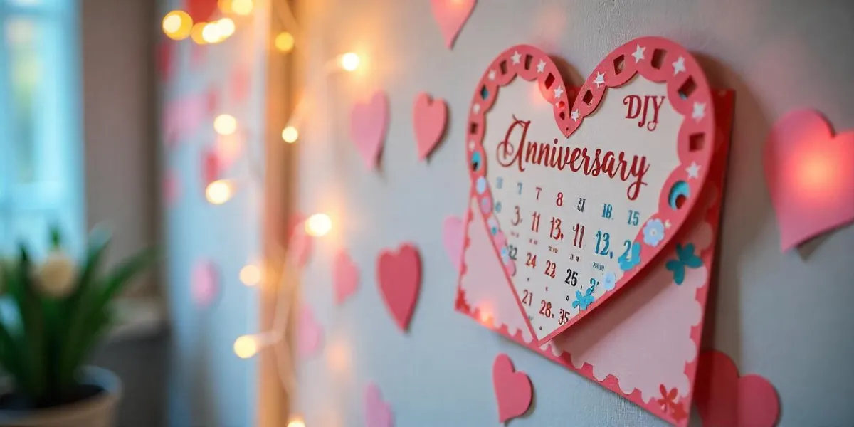 How to Create a DIY Anniversary Countdown Calendar