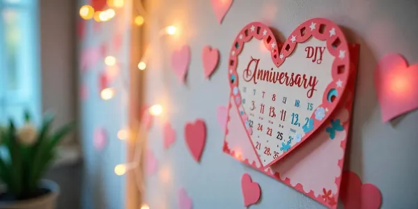 How to Create a DIY Anniversary Countdown Calendar