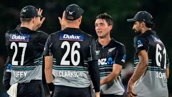 Foulkes and Wickramasinghe Make Debut as New Zealand Opt to Bat First in Third ODI