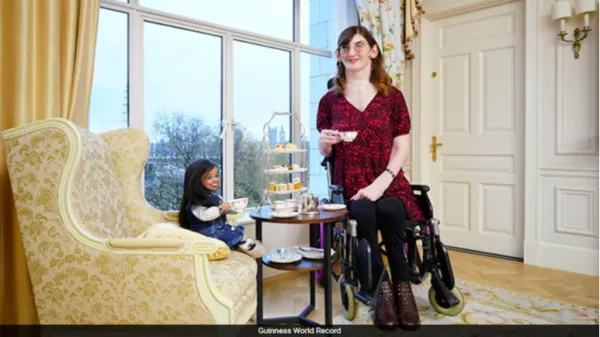 World's Tallest and Shortest Women Meet in London for Guinness World Records Day
