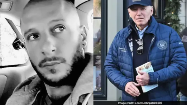 Genocidal Maniac": Author's Son Reacts After Biden Spotted With Father's Book