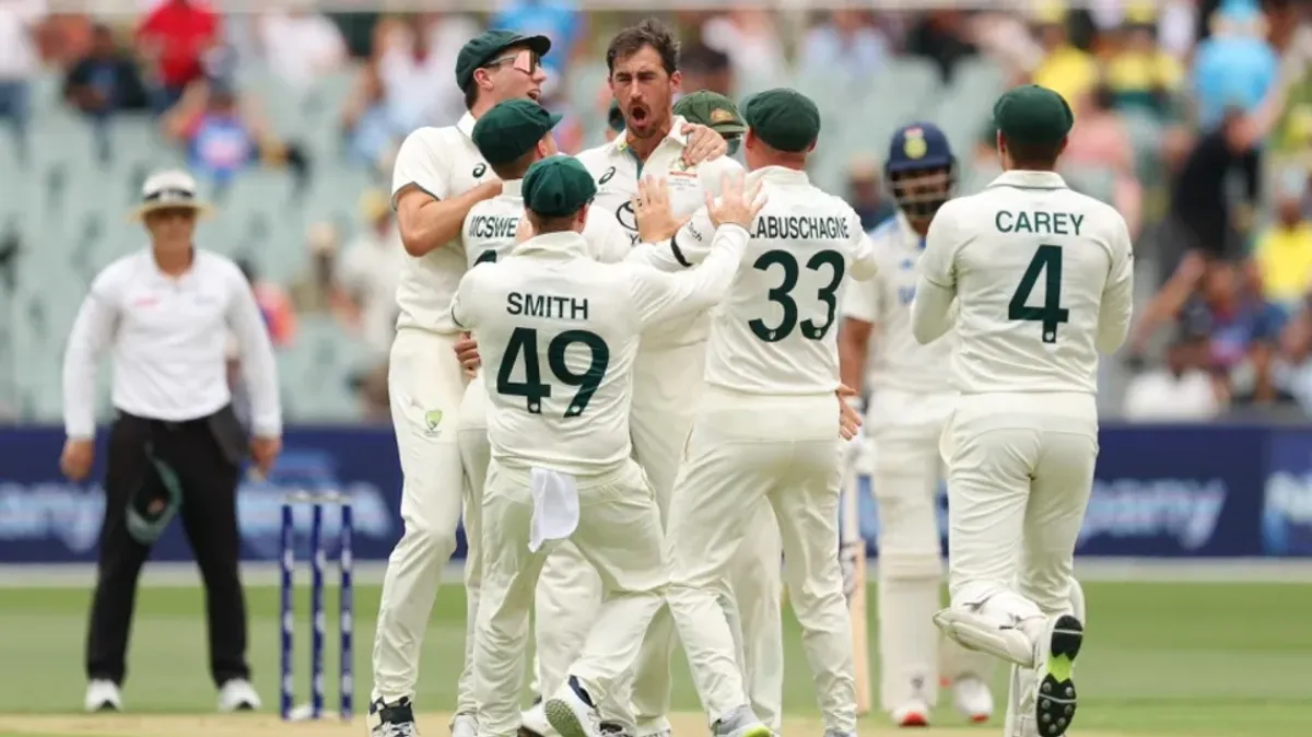 Starc Strikes First Ball to Set the Tone at Adelaide Oval