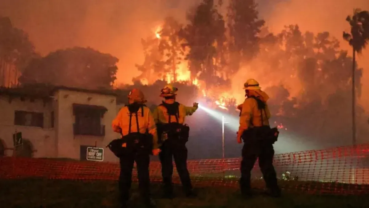The Hollywood Hills Blaze: Rapidly Expanding Wildfires Threaten Los Angeles