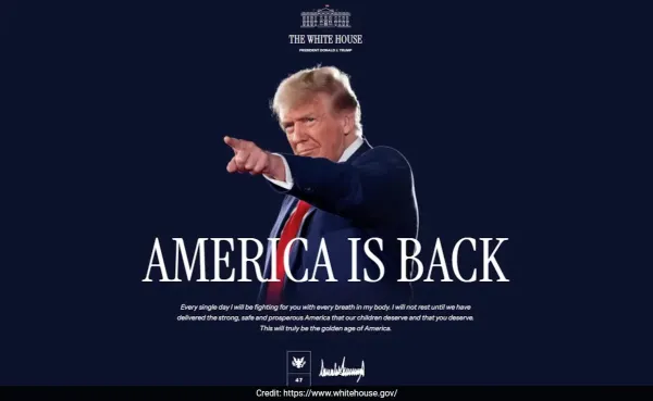Trump Administration 2.0 Faces Backlash Over Missing US Constitution Page on White House Website
