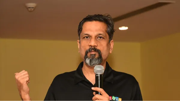Sridhar Vembu Steps Down as Zoho CEO to Focus on R&D Initiatives