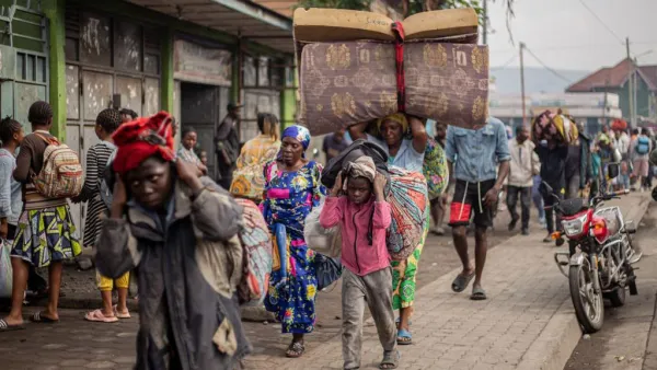 The M23 Rebels Claim Control Over Goma Amidst Intensified Fighting