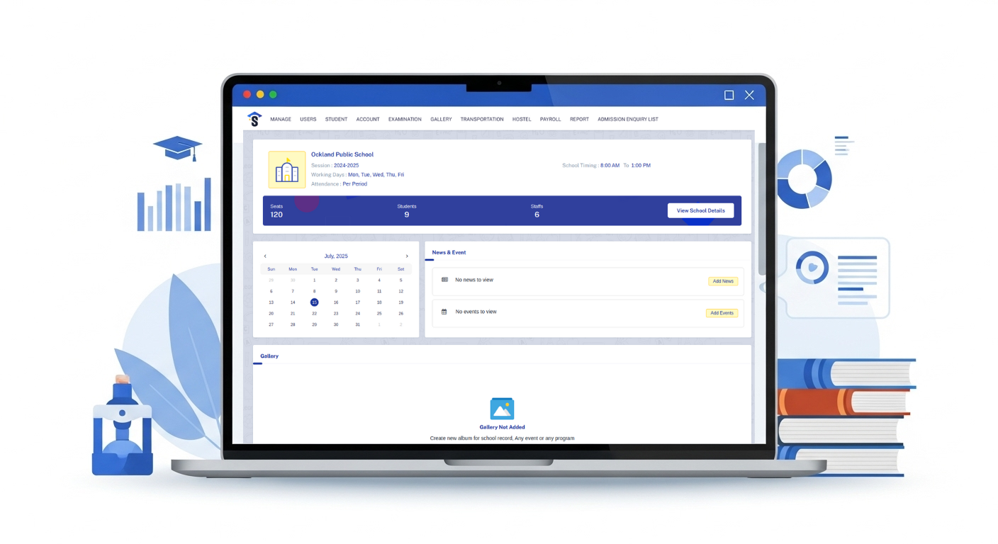 Tuition Management System login 