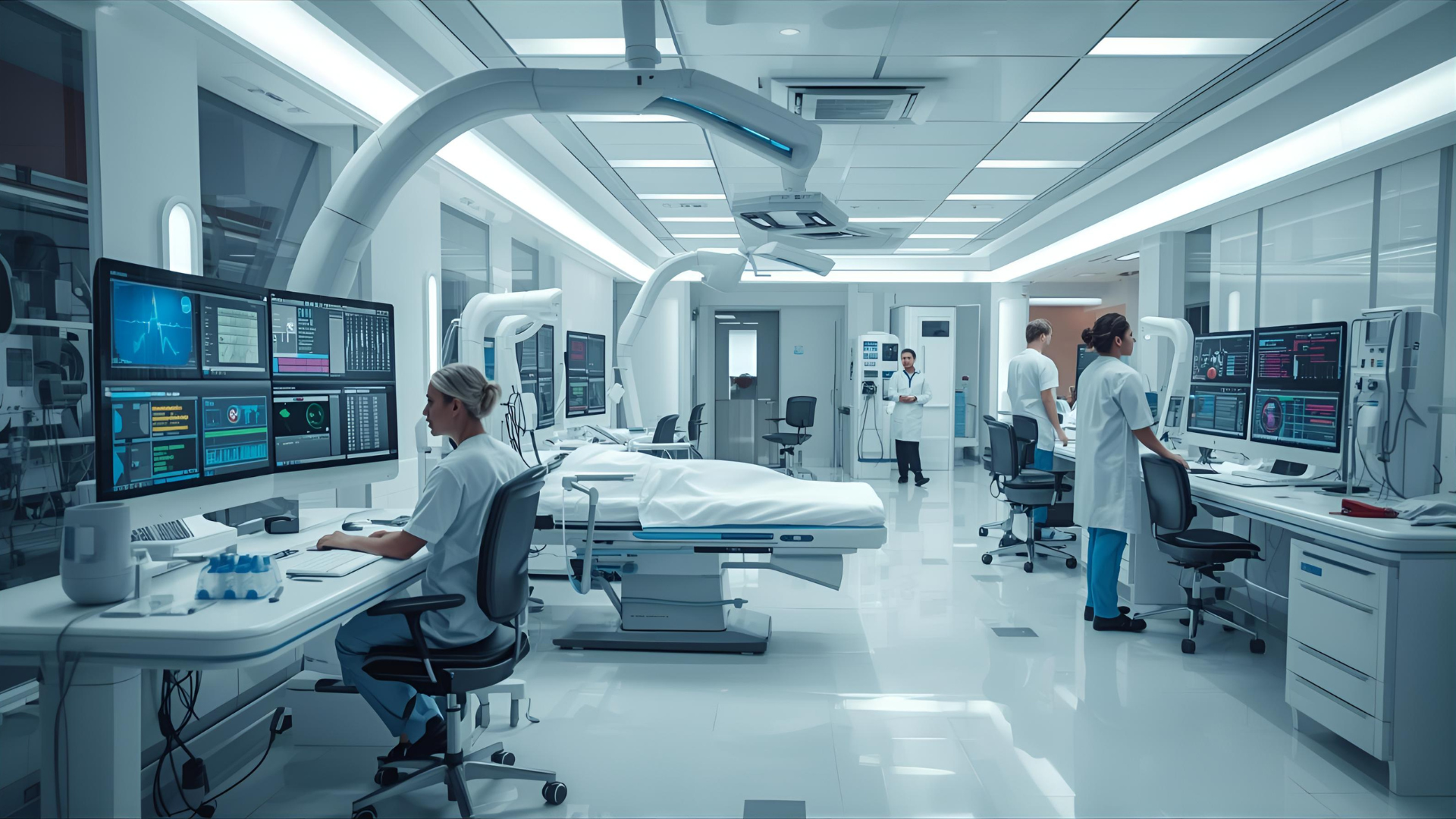 How hospitals use computers