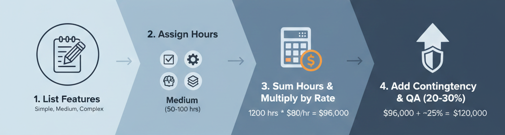 How to estimate your app development cost quickly
