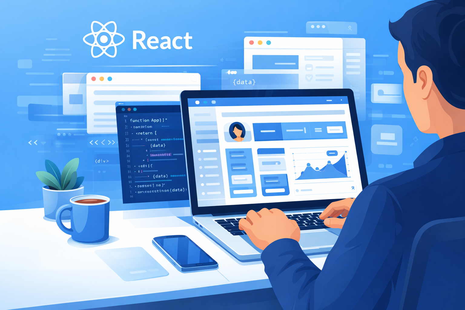 React framework used for building fast and scalable web applications