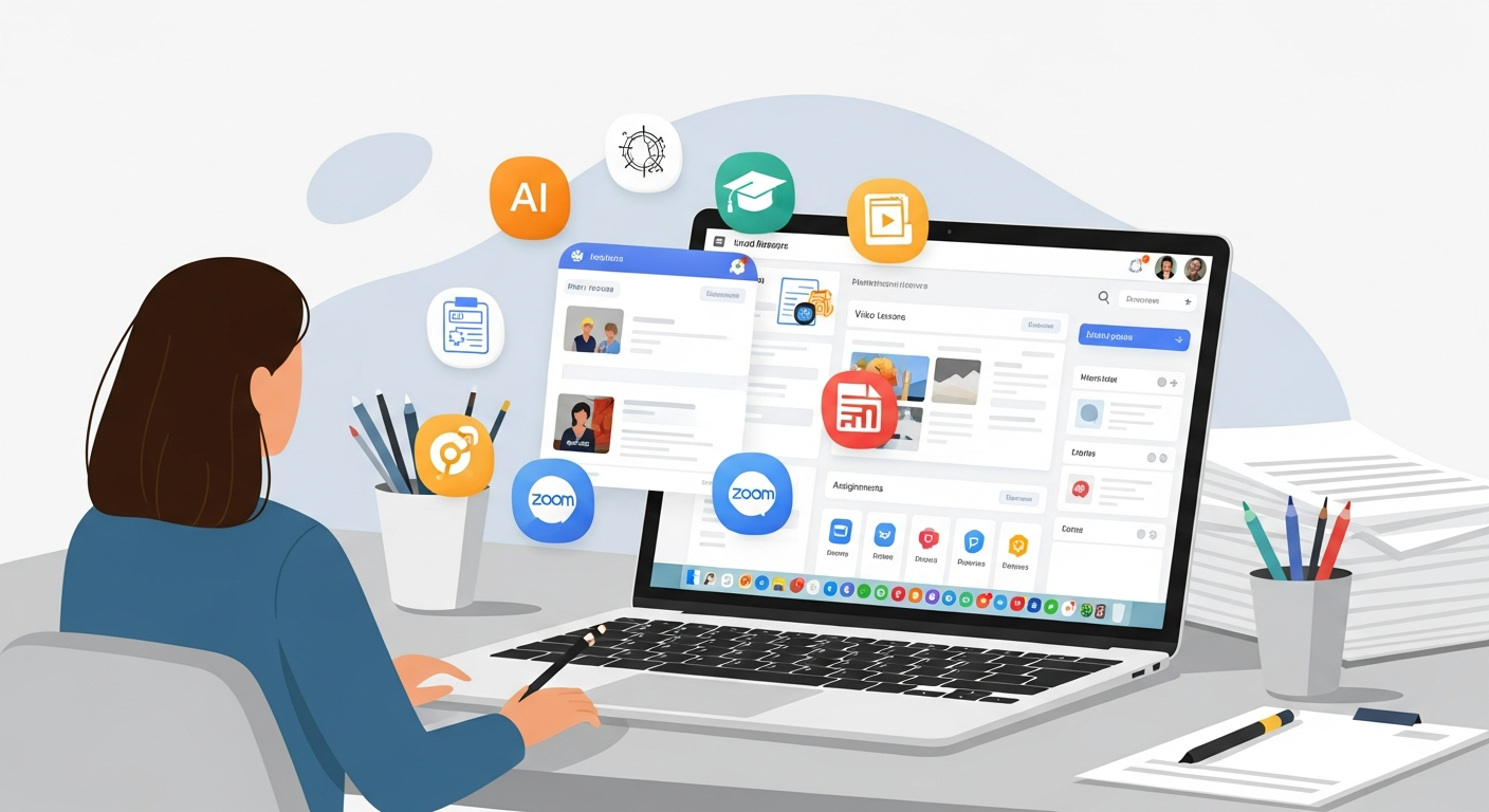 Categories of online teaching platforms for educators and learners