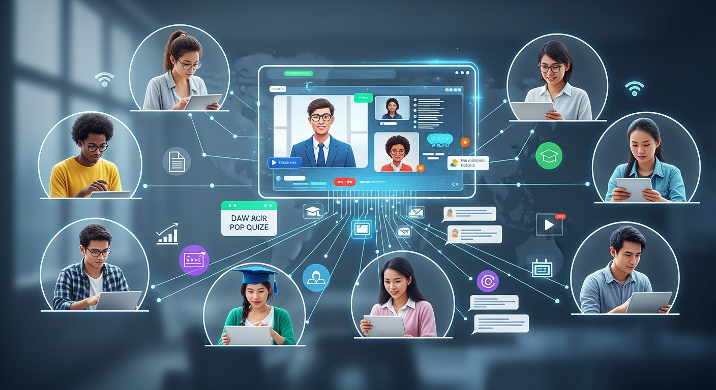 Online learning concept