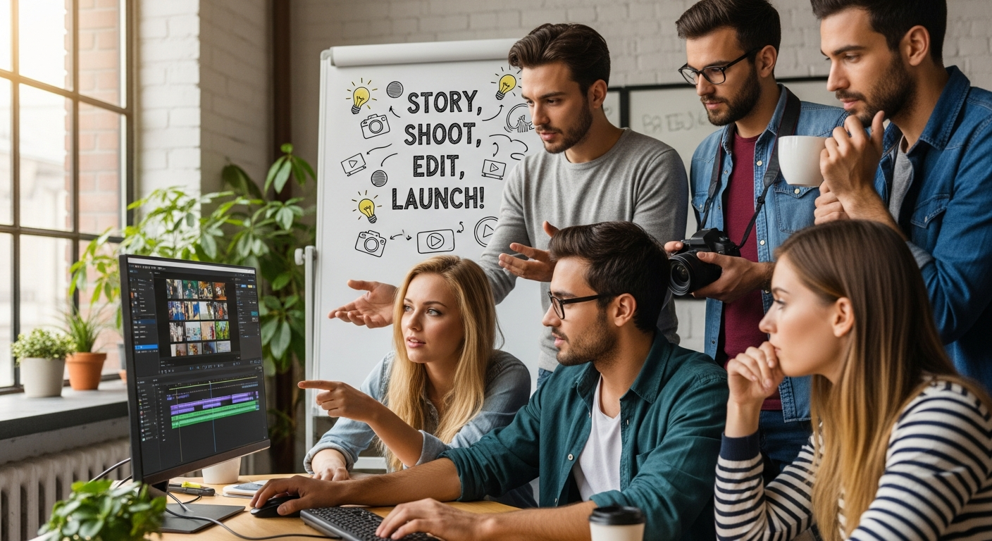 Video maker for startups