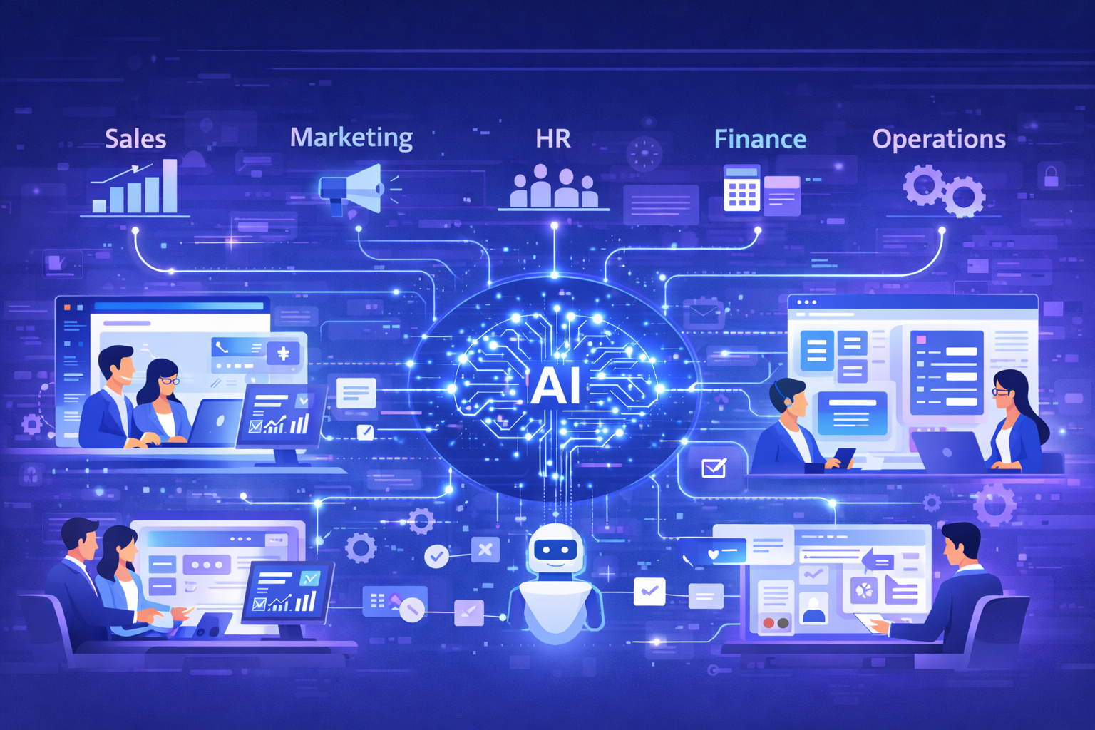 AI-powered workflow automation for business teams