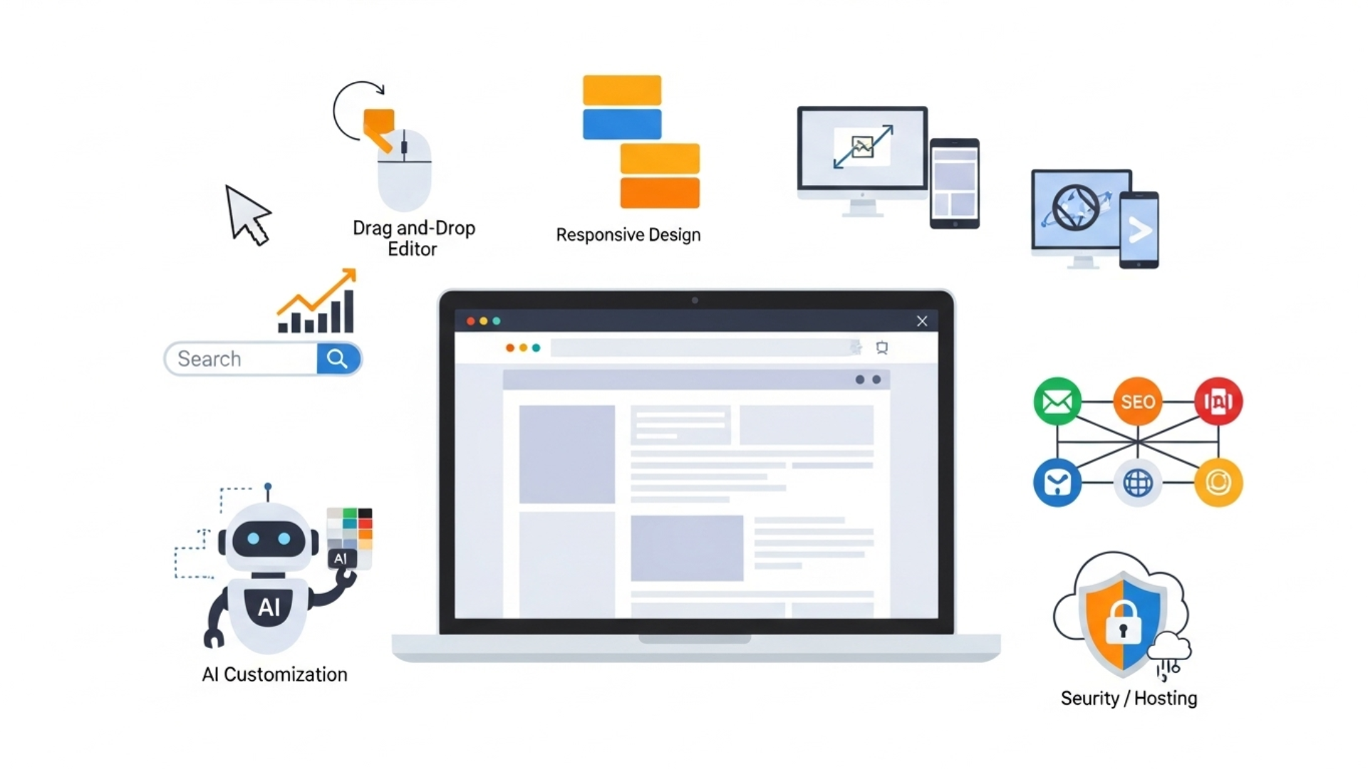 Key Features of Modern No-Code Website Builders